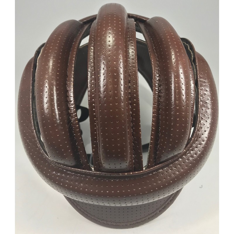 lovell (label) cask three quarter (brown) headgear head protection cycling
