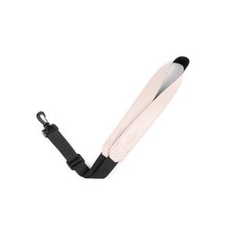 Saxophone Neck Strap. Artificial Leather Soft Padded Sax Strap. Adjustable Length & Comfortable for Alto Tenor Soprano Sax (beige)