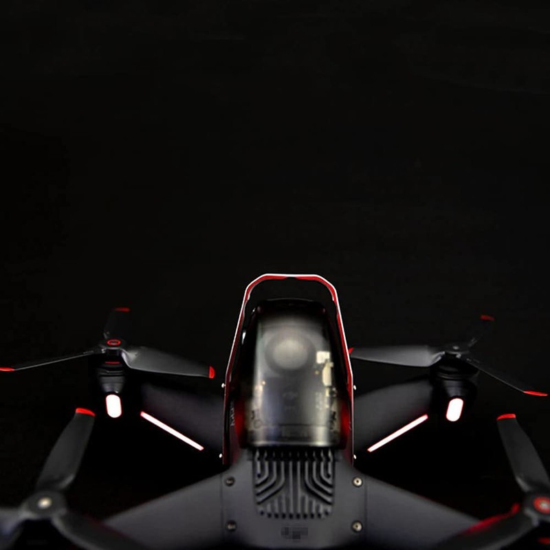 YAAAM DJI FPV Guard Bumper Aluminum (Red)