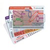 EKG Badge Card Set – 3-Piece Quick Reference for 12-Lead