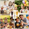 Whaline 180Pcs Back to School Tulip Cupcake Liners Muffin Baking