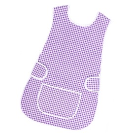 LINEN CLOSET Womens Tabards with Pockets for Men Ladies Cleaning Catering Chef Kitchen Aprons Unisex Hygea Tabard Apron Work Tabards