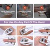 Roller Massager for Hands,2 PCS 2-in-1 Finger & Hand Massager