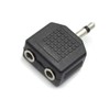 LYLGO 3.5mm Mono Male to Dual 3.5mm Female Audio Splitter