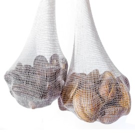 Eselect 20" Seafood Boil & Steamer Bags - Pack of 25, Seafood Boiling Bags for Crab, Crawfish, Shellfish - Low Country Boil, Clambake, Crab Boil, Soup Stock Socks, Vegetable Storage Bags