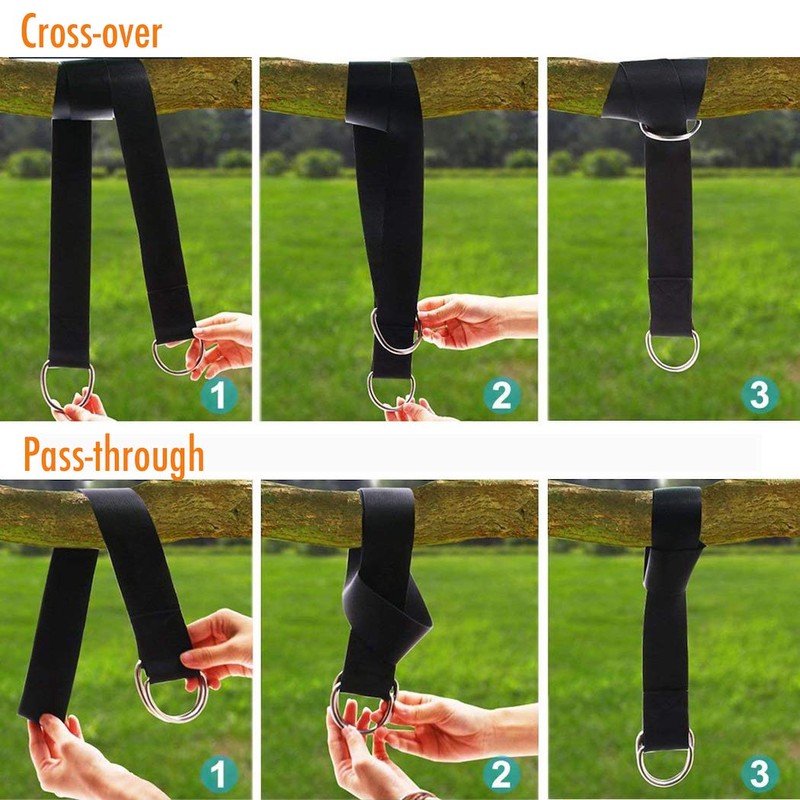 Tree Swing Hanging Straps Kit, Heavy Duty Holds 2200LBS 5FT