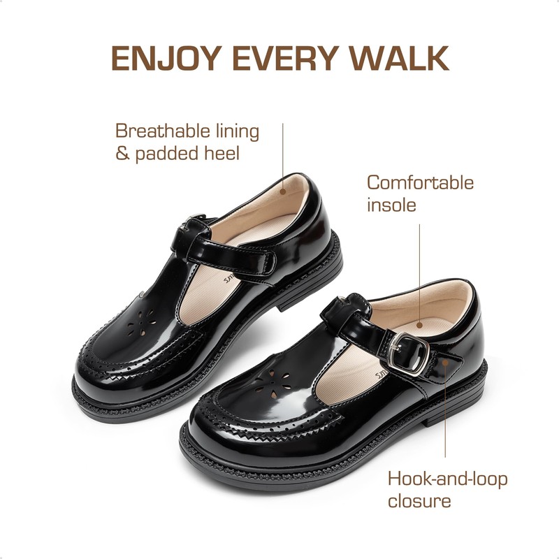 DREAM PAIRS - Zapatos cómodos con cordones, Todo negro., 1