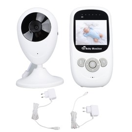 Room Temperature 2 Way Intercom Baby Monitor Night Vision Wireless Digital Baby Monitor 100‑240V EU Plug