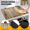 Stove Top Cover for Home Decoration Kitchen Pad Washable Cooktop