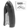 Stand-Up Stapler with 1000 Standard (24/6) Staples, Ergonomic Design Soft
