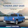 PIT66 Truck Bed Tailgate Liner Compatible with Toyota Tundra 2007-2020