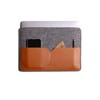 Harber London Classic - Leather and felt Laptop Sleeve (Macbook