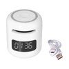 JM01 BT Clock Speaker Multifunctional Adjustable Portable BT Clock Speaker