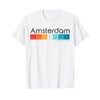 Vintage Amsterdam Netherlands Retro Design T-Shirt
