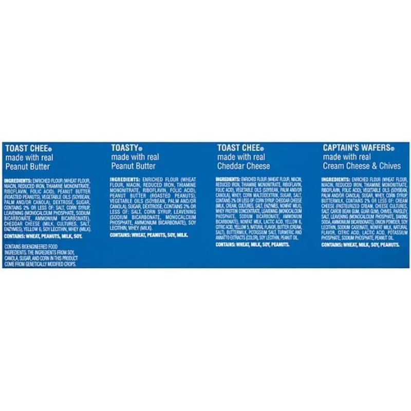 Lance Variety Pack, Sandwich Crackers, 40 pk