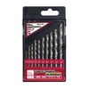 GREATTOOL GTNDR-10 HSS Steel Drill Blade Set, Set of 10