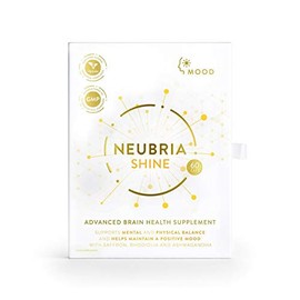 Shine – Mood Booster Formula with Essential Vitamins and Minerals, contributes to Natural Well-Being and Emotional Balance - 60 Capsules (one month's Supply) – by Neubria