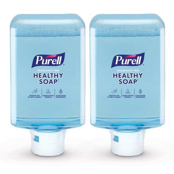 Purell HEALTHY SOAP with CLEAN RELEASE Technology Fragrance Free Foam,