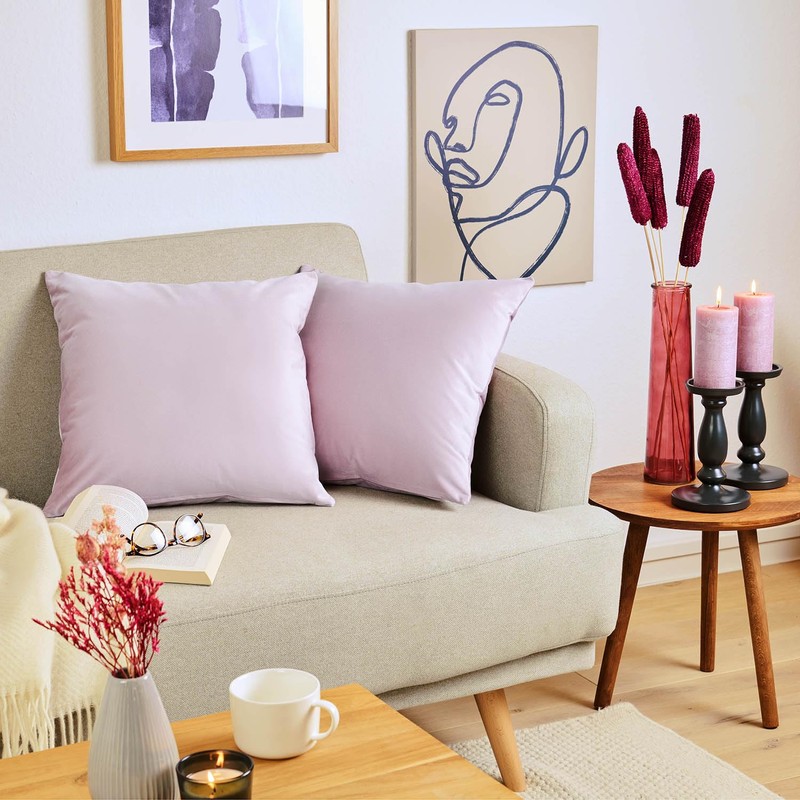 Blumtal Set of 2 Soft Velvet Cushion Covers, 50 x