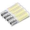 TRIJZHOU E17 LED Bulbs 6W 120V Daylight White 6000K 4-Pack