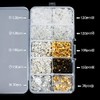 Kit de Respaldos para Aretes 1040 Piezas con Caja