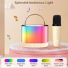 JYX Mini Karaoke Machine for Kids Adults, Portable Bluetooth Speaker