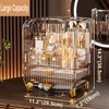 Makeup Organizer, Large Capacity Cosmetics Makeup Organizer for Vanity, Dustproof
