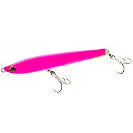 DUEL Hardcore Heavy Shot (S) Sinking Pencil Bait, Matte Pink 105mm, Blueback, Flounder, Spanish Mackerel, Sea Bass, Long Cast