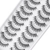 Clear Band Eyelashes, Fox Eyelashes, 3D Artificial Eyelashes, Russian False