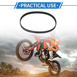 VekAuto Drive Belt Compatible for Surron Light Bee x Surron X160 X260 for Talaria Segway X260 X160, Wear-Resistant Rubber Fiber Black Powersports V-Belt