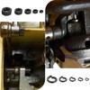 1410 Pcs Carbon Steel Hex Nut & Flat Washer &