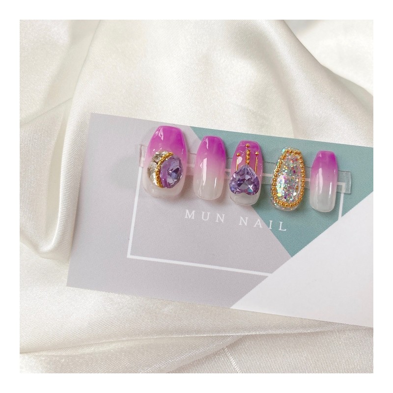 MunNail Purple Princess - Ballerina / MunNail 퍼플공주 - 발레리나