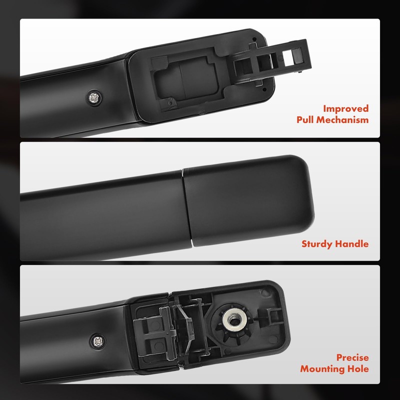 A-Premium Rear Right Passenger Side Exterior Door Handle Compatible with