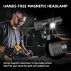 Trliradyn Headlamp Rechargeable Hard Hat Light,