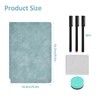 Whiteboard Small A5 A4, White Board with 3 Markers, Eraser