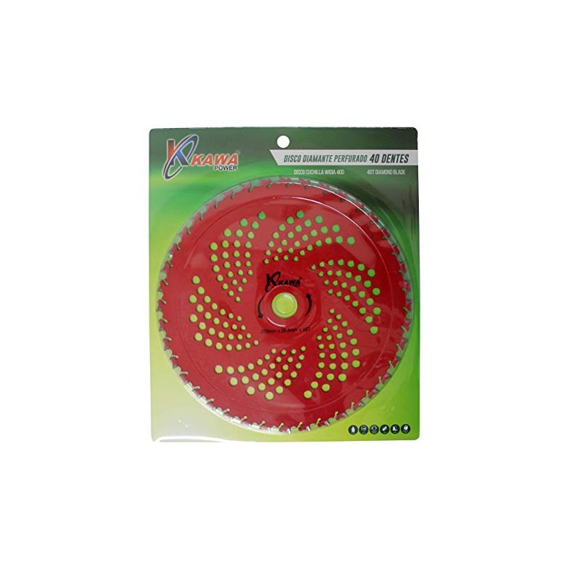 Kawapower - Widia Blade disc with 40 Brush Cutter Tips