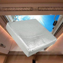 RV Roof Vent Cover | Waterproof Insulated RV Skylight Insulator,Removable Ventilation Accessory for Bathroom Attic Caravan Motorhome Trailer Winter Window