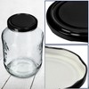 KADAX Set of 10 Screw Lids TO89 for Jars 89