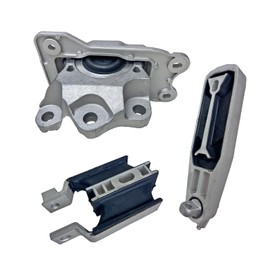 Torque Strut & Transmission Mount Set of 3 Compatible with for 2016-2023 Volvo XC90 2.0L Automatic | A70013 A70026 A70027 -K4490