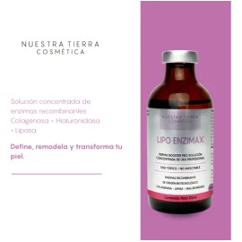 Vial Enzimas Recombinantes Dermapen Lipasa/hialuronidasa Momento de aplicación Día/Noche Tipo de piel Todo tipo de piel