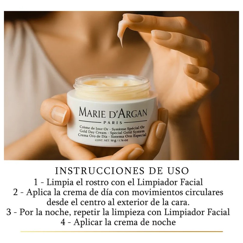 Duo Crema Oro 24k + Exfoliante Sublime Marie Dargan