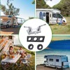 RV Shower Faucet, Camper Shower Faucet Diverter with Classical Handles,