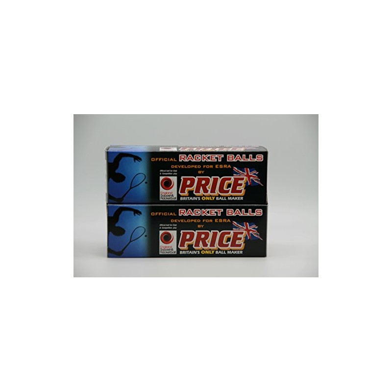 Price's Blue Racket balls(6 balls - 2 boxes of 3