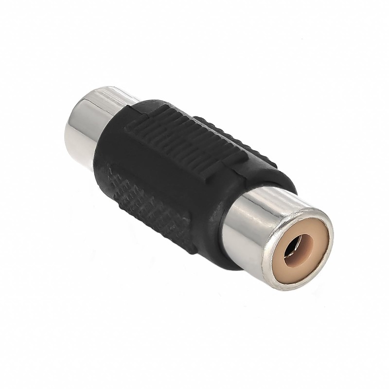 10pcs RCA Connector Coupler Adapter, RCA Female to Female Audio