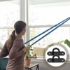 2pcs Wall-Mounted Exercise Anchor Hangers Black Hooks Ceiling Hook Hooks