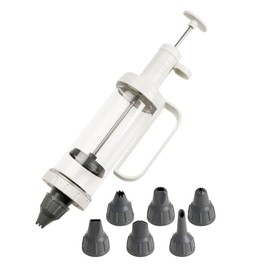 Dr. Oetker 1982 One-Handed Icing Syringe with 6 Nozzles