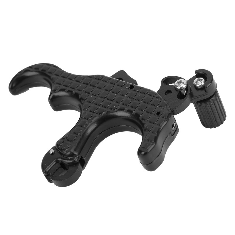 Aluminum Alloy Archery Bow Release Aid 3 Finger Thumb Caliper