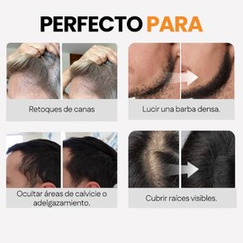 Henrys Polvo para Retocar Races Castao Medio 10g, Define Lnea del Cabello, Rellena Zonas con Poco Cabello, Disimula Cada, Aporta Volumen              