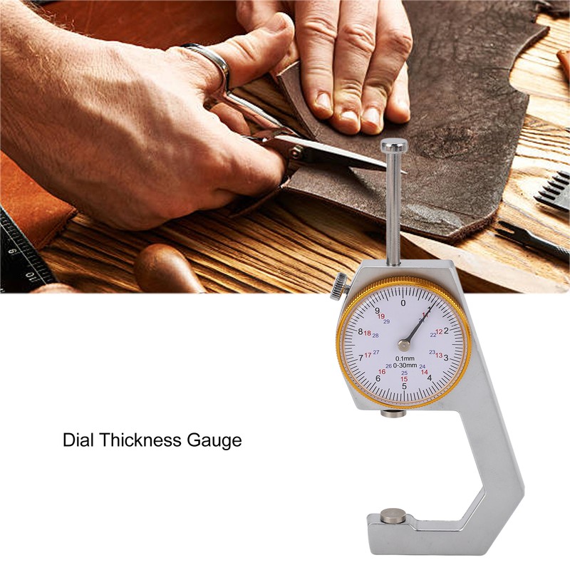 Flat Head Thickness Gauge High Accuracy Pocket Thickness Measuring Tool