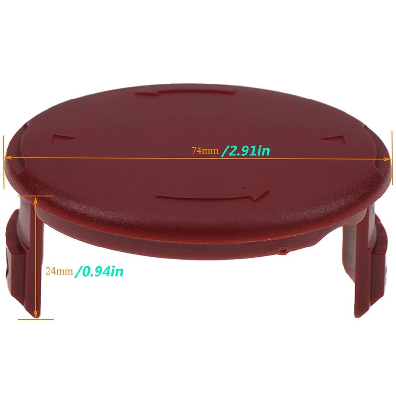 JEENDA 2 PCS Cap Retainer Spool 125-8252 Compatible with Toro